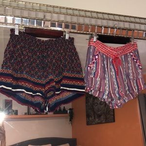 🌸🌟2 FOR 1 BOHO FLOWY SHORTS 🌟🌸